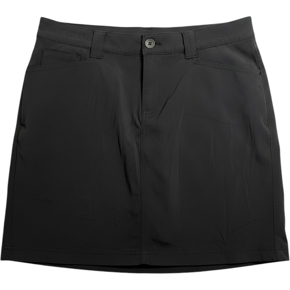 Eddie Bauer Skort Women 4 Black Travex Athletic Outdoor Hiking Pockets Stretch